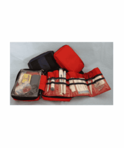 Basic First Aid Kit (Blue/Red)