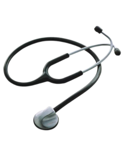 Professional Single Head Adult Stethoscope – Satin Finish Elite Type
