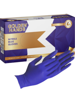 Cool Blue Nitrile Gloves 3.5g Golden Hands – Examination