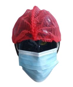 Mop Caps 21″ Double Stitch Red