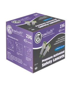 Safety Lancets – 21G/23G (Pack of 100)