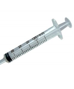 Latex-Free Syringes – 2ml, 3-Part Luer Slip