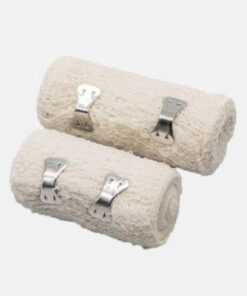 Crepe Bandages with 2 metal clips