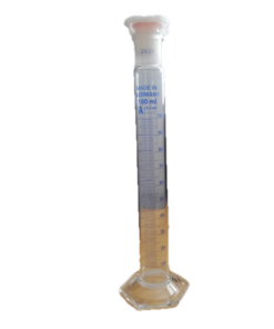Measuring Cylinder With A Stopper