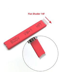 14F Flat shading needle (red)