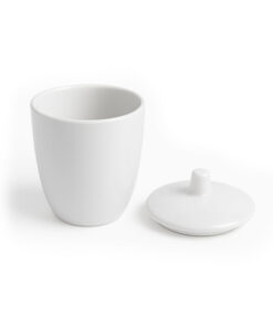 Porcelain Crucible 100 ml with Lid