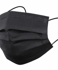 Face Mask Black (3 PLY - Box of 50)