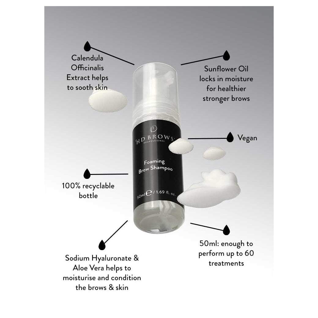 HD Brows Foaming Brow Shampoo - Image 4