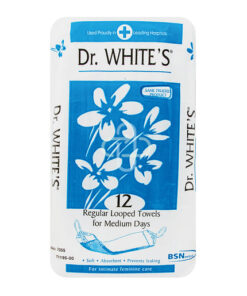 Dr Whites Sanitary Towels Regular - Pack 12
