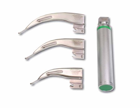 Pediatric Laryngoscope Set – 3 Blades (Macintosh)