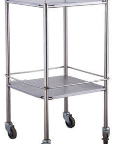 Dressing Trolley on Castors with Shelves