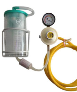Rail Mount Suction Unit - Single Bottle