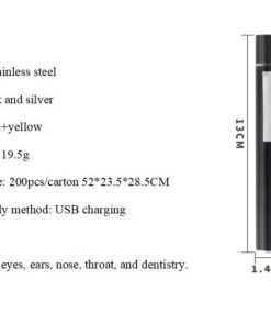 Rechargeable pupil torch