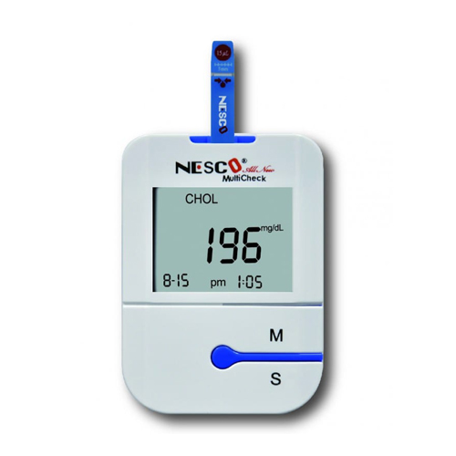 Multimeter Hb glucose and cholesterol 1 unit