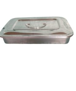 Stainless steel trays with lids