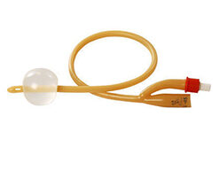 Foley Catheter – 100% Silicone Latex, FG 10–20