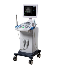 WED 660 Ultrasound Trolley – White, 15″ LCD