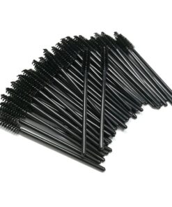 Disposable black mascara wands 50's