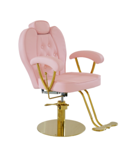 Goddess Stylist & Brow Chair - Pink & Gold