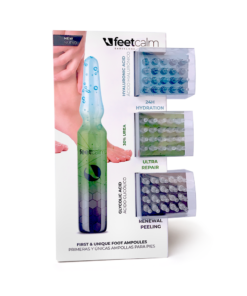 Feetcalm Peeling Ampule Display Stand - Includes stock