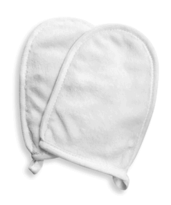 White Super Soft Microfiber Mittens (Pair)