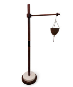 Modern Shirodhara Stand & Ayurveda Oil Vessel