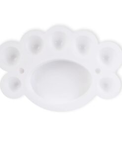 Nail art painting palette - White