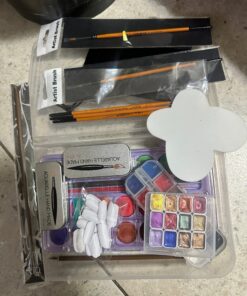 Various aquarelle nail art products DEMO