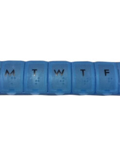 Pill Box - 7 Day with Braille