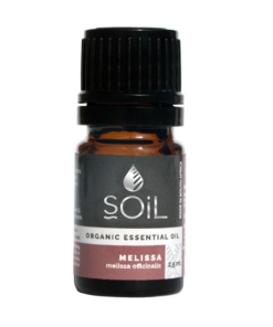 SOiL Organic Melissa Essential Oil 2.5ml