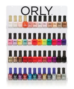 ORLY Acrylic 48pc Wall Display Unit only