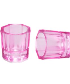 Pink Glass Dappen dish