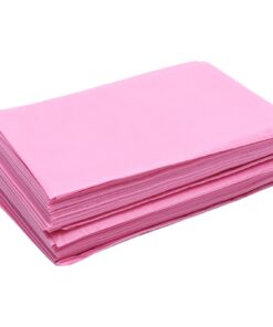 Disposable Non-woven multi purpose sheets - Pink 100's