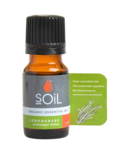 SOiL Organic Lemongrass Essential Oil 10ml or 30ml