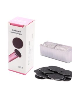 Electric foot file replacement discs