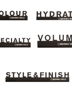 J Beverly Hills Metal Shelf talkers