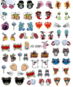 Nail Art Sticker - #2081