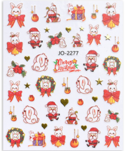 Nail Art Sticker - Christmas #2277