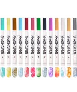 Watercolor shading pen's
