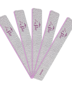 i-Spa Square Zebra Nail File 80/80 - PACK OF 10