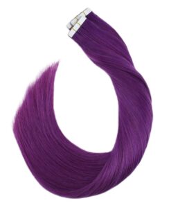 Tape in Hair Extensions - Violet - 20inch