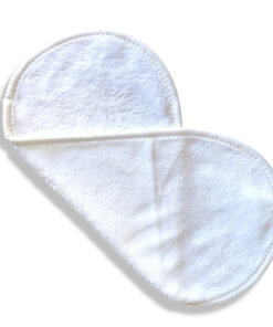 Compress microfiber facial towel - White