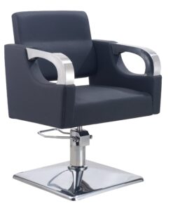 Glam Styling Chair - Black