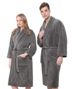 Luxury Spa Gown | Charcoal