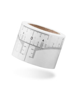 Disposable eyebrow ruler sticker Roll