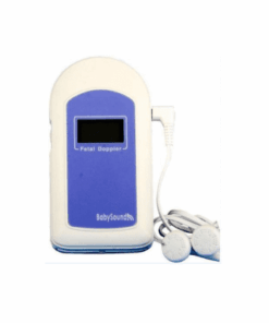 Doppler fetal Baby sounds blue/ pink / green audio with display