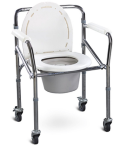 Commode with Wheels