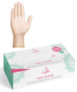 i-Spa Disposable Vinyl Gloves