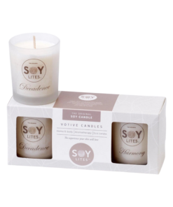 SoyLites - Assorted Votive Gift Pack: 3 x 70ml Harmony, Rejuvenation, Clarity