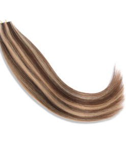Tape in Hair Extensions - #4/12 Highlights - 20inch
